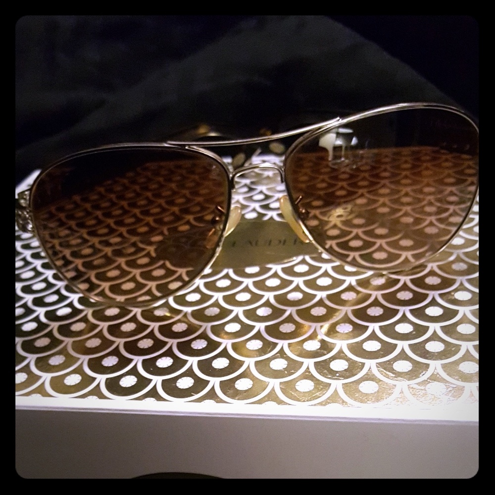 Tiffany and Company aviator glasses